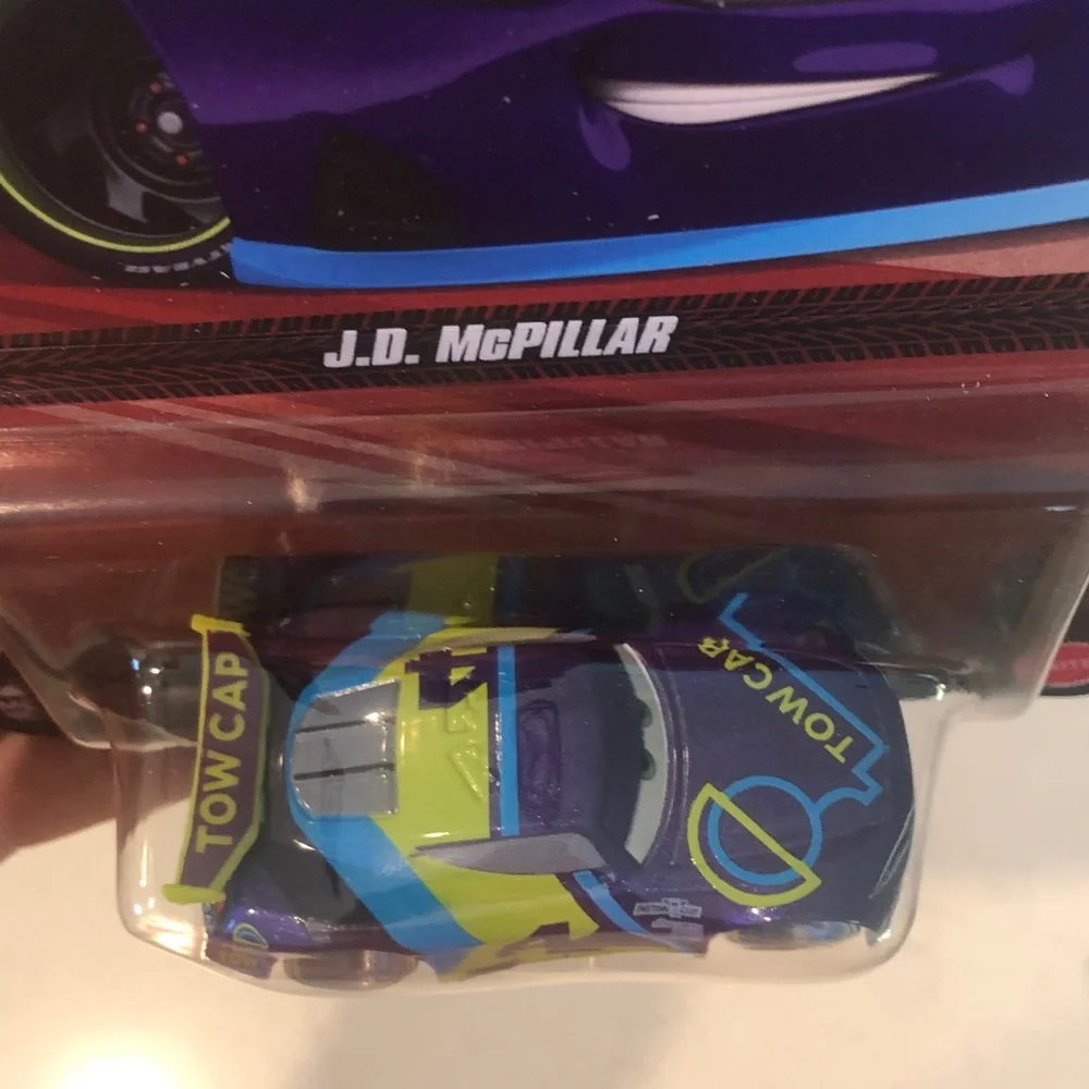 Pixar Cars J.D. McPillar Toy Car - Purple and Green